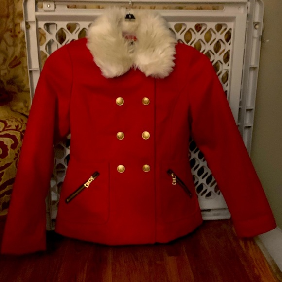 Coats | Jessica Simpson Girls Red Coat 